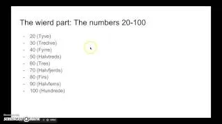 Pronouncing Danish numbers