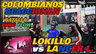 🔴COLOMBIANOS REACCIONAN a LOKILLO vs LANCER LIRICAL - ¡BATALLA a PURO FLOW! [ORIGEN DEL RUGIDO 2023]