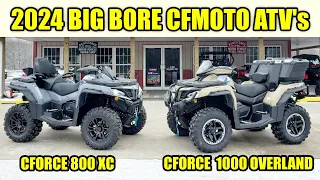 2024 CFMoto CForce 1000 Overland & CForce 800 XC Walk Around Comparison!