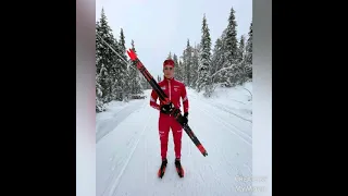 Александр Терентьев - победитель спринта на Кубке Мира по лыжным гонкам.