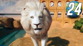 Planet Zoo Franchise - Part 24 - ALBINO LIONS!!