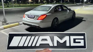 САМЫЙ ЗЛОЙ W222 S63 AMG в КЫРГЫЗСТАНЕ!