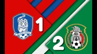 South Korea 1 - 2 Mexico All Goals and Highlight