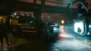 Cyberpunk 2077 (running on GFN) - The Russian voice acting is superb