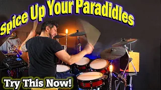 Spice Up Your Paradiddle grooves - Try This Now - Drum Tutorial Lesson