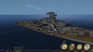 DKM Bismarck Vs HMS Hood On GWX SH3