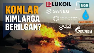 O‘zbekistondagi neft-gaz konlari qaysi kompaniyalarga tegishli?