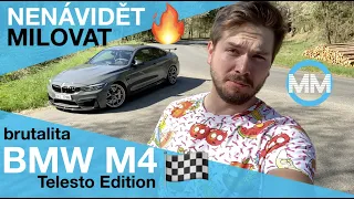 TEST - BMW M4 Telesto Edition (370 kW) - MILOVAT, ČI NENÁVIDĚT? DRIFTUJE VŠUDE - CZ/SK