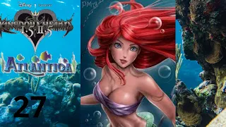 Kingdom Hearts 1 En experto Ep 27 Mundo de Ariel, la sirenita (Atlántica)