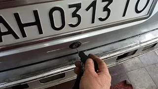 Аварийное открытие багажника Мерседес W210