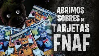 Abriendo sobres de tarjetas Five Nights at Freddy's Trading Cards FNAF Figurarte