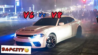 CAMARO CRASHES & TRIES TO RUN AWAY AT CRAZY TAKEOVER!!!