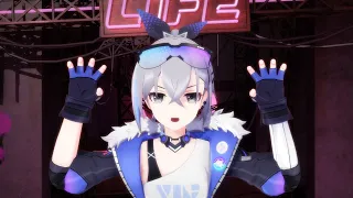 [Honkai: Star Rail/崩スタMMD]Nyan cat EX[銀狼/SilverWolf]