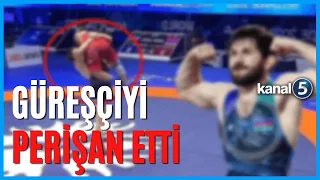 Azerbaycanlı Mammadov Ermeni Güreşçiyi Perişan Etti