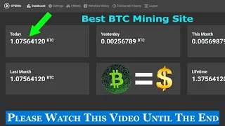 Bitcoin Mining | Free Tron Mining Website | TRX Earning Site 2021  Free Dogecoin Mining Free Bitcoin