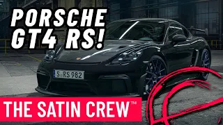 PORSCHE GT4 RS 🏁| DAS IST UNSER! | KONFIGURATION💯 | THE SATIN CREW™!