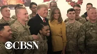 Special Report: President Trump makes surprise visit to U.S troops in Iraq