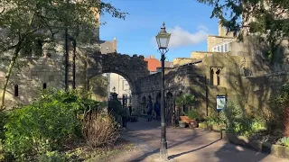 Magical Walk Through English Fortified City