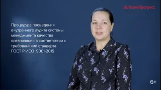 Внутренний аудит системы менеджмента качества в соответствии с ГОСТ Р ИСО 9001-2015 (ISO 9001:2015)