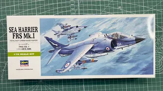 Hasegawa Sea Harrier FRS Mk.1 1/72 Scale Model Aircraft