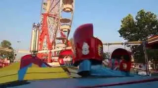 Tilt A Whirl Ride at Bluegrass Fair in Lexington