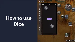 How to use Dice in Owlbear Rodeo