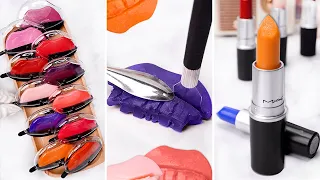 Satisfying Makeup Repair #64 | ASMR Repair Colorful Lipsticks