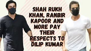 Shah Rukh Khan, Ranbir Kapoor, Vidya Balan pay their last respects to Dilip Kumar | Filmfare