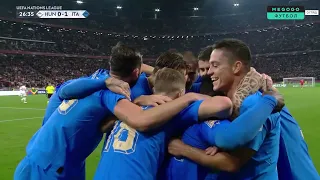 GOAL! Hungary — Italy. UEFA Nations League. Group stage. Matchday 6. 26.09.2022. Football