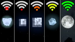 moon with different Wi-Fi in minecraft