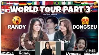 RANDY DONGSEU |WORLD TOUR 3 & 27 LANGUAGE! AMAZING INDONESIA!! TwinReacts