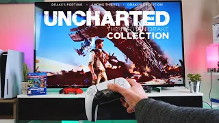 Uncharted: The Nathan Drake Collection- PS5 POV Gameplay Test, Unboxing
