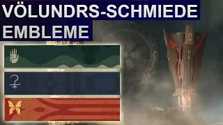 Destiny 2 Forsaken: Völundr-Schmiede Geheime Embleme (Deutsch/German)