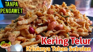 Kering Telur, Tahan Sebulanan. Bisa Untuk Stok Kalau Lagi Malas Masak