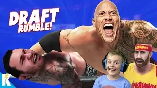 Royal Rumble DRAFT in WWE 2k19! K-City GAMING