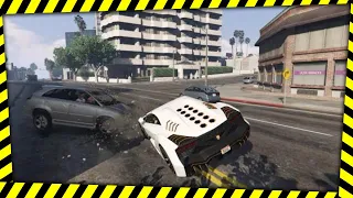 GTA 5: Realistic Crash Deformation Mod: Vol.10 #sl_nano_geek @slnanogeek2216