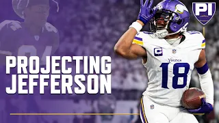 Can Justin Jefferson surpass Randy Moss? PFF's Sam Monson breaks it down.