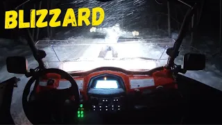 Snow Plowing in a Blizzard | I'm Disappointed with the Cfmoto Zforce