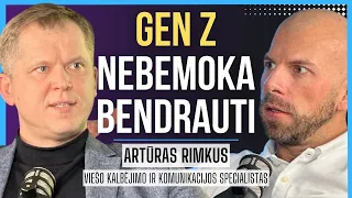 ARTŪRAS RIMKUS: ATLYGINIMO didinimas, pritapti įmonėje, GEN Z komunikacija | Tapk Geresniu 019