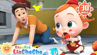 Cuidemos a los Bebés Traviesos | Gracias, Papi | LiaChaCha en Español - Canciones Infantiles