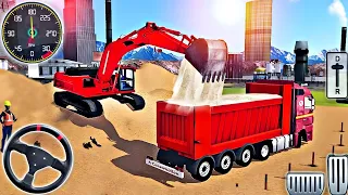 City Road Builder Excavator Trucks - Real Construction Simulator 3D - Android GamePlay #3d