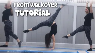 How to do a front walkover in one day!! (for beginners)