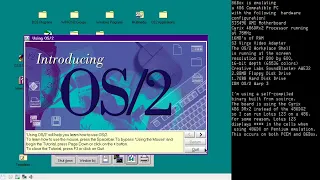 OS/2 Warp 3 On 86Box