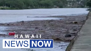 Flash flood warning still up for Oahu, canceled for Kauai after drenching rains
