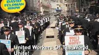 United Airline Pilots Occupy Wall Street