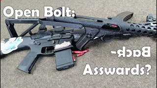 Open Bolt Operation Is Backasswards: Sterling, STEN vs AR-15