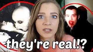 VAMPIRES CAUGHT ON CAMERA!? 😱📽🧛🏻‍♂️ (REACTION)