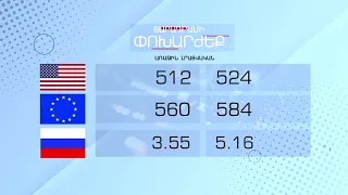 Տարադրամի փոխարժեք - Մարտի 11, 2022