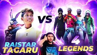 RAISTAR VS TAGARU 💥 || CLASH OF GODS🥵 || 100K SPECIAL✨ ||@RaiStar