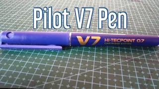 PILOT V7 PEN REVIEW AND UNBOXING